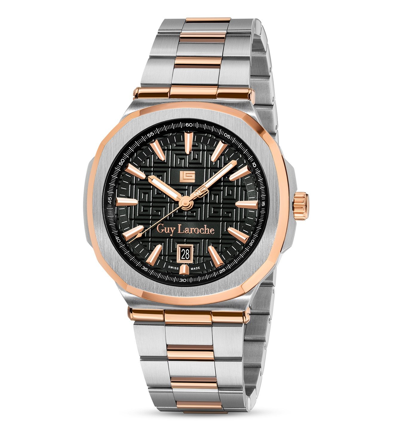 Guy Laroche Charlie Quartz Black Dial Men's Watch GLWGG0000304