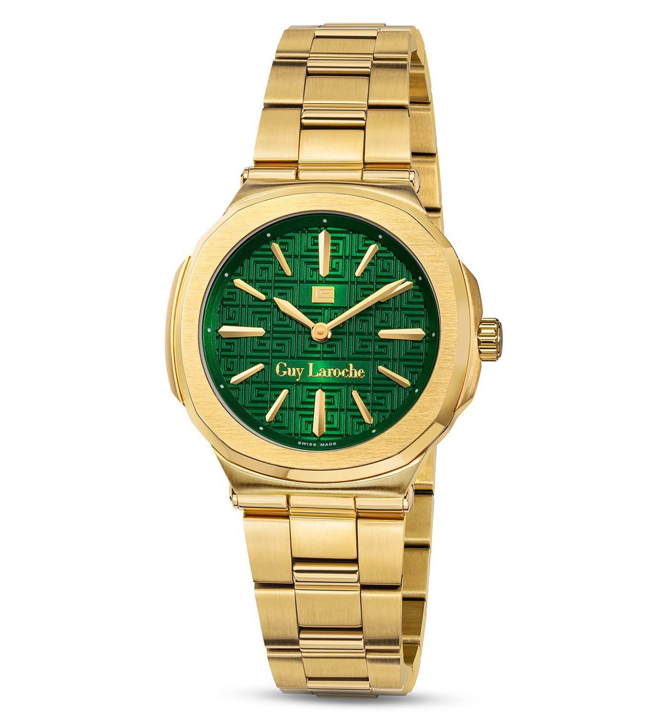 Guy Laroche Charlie Quartz Green Dial Ladies Watch GLWLG0000314