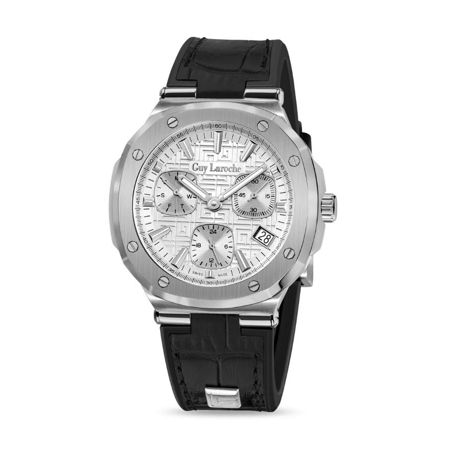 Guy Laroche Charlie Quartz Silver Dial Men's Watch GLWGA0000308