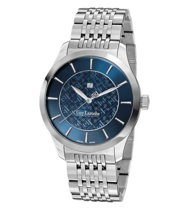 Guy Laroche Maxime Quartz Blue Dial Men's Watch GLWGG0001209