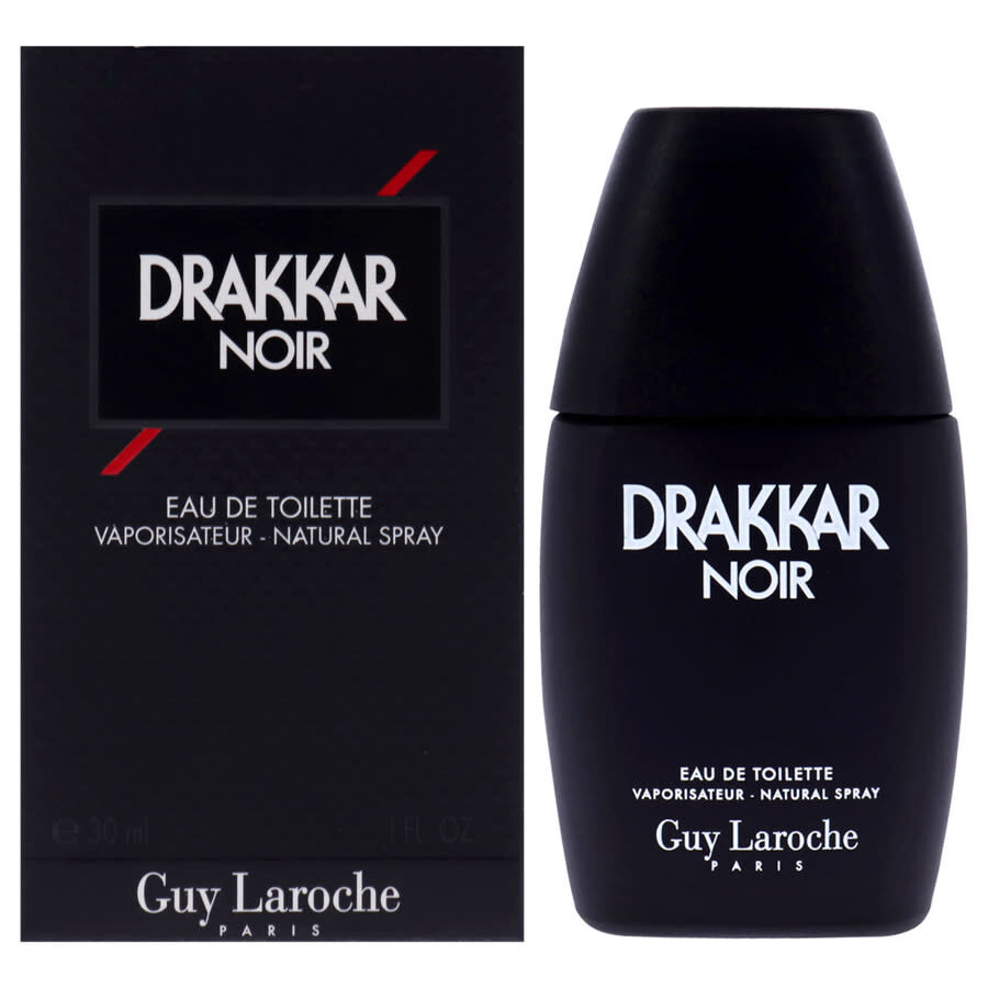 Guy Laroche Men's Drakkar Noir Edt Spray 1 oz (tester) Fragrances 843711206237 In Black