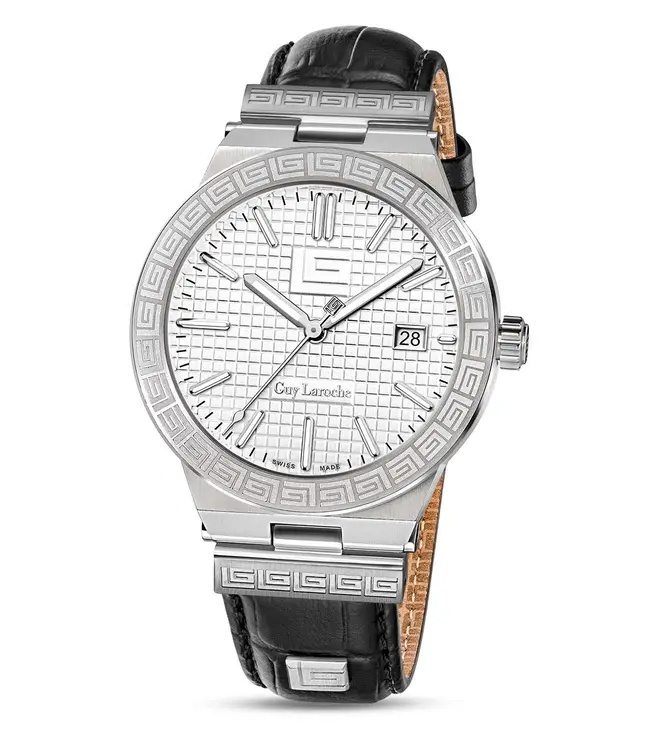 Guy Laroche Sacha Quartz Silver Dial Men's Watch GLWGA0000401