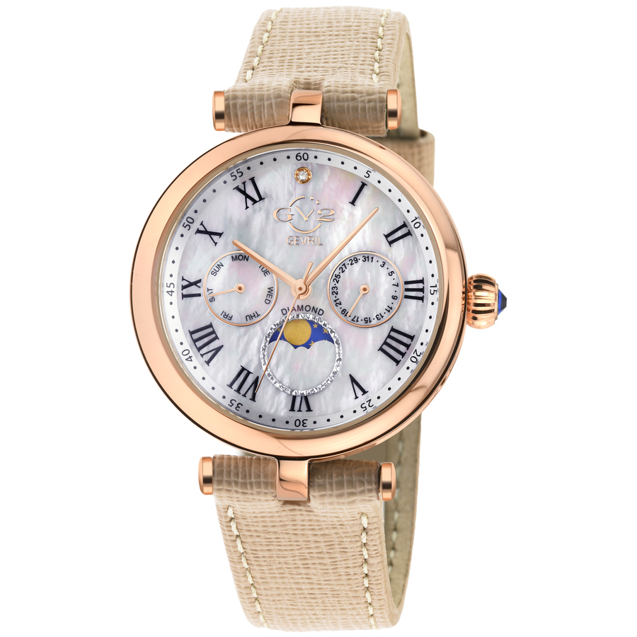 GV2 by Gevril Florence Diamond Quartz Ladies Watch 12514.L