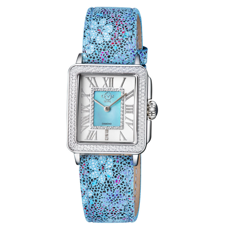 NWT Gv2 By Gevril Padova Floral Mother of Pearl Dial Ladies Watch Gv2 By Gevril Padova Floral Mother of Pearl Dial Ladies  main image 2