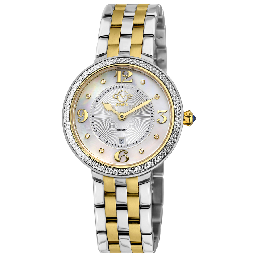 GV2 by Gevril Verona Quartz Diamond Ladies Watch 12903B