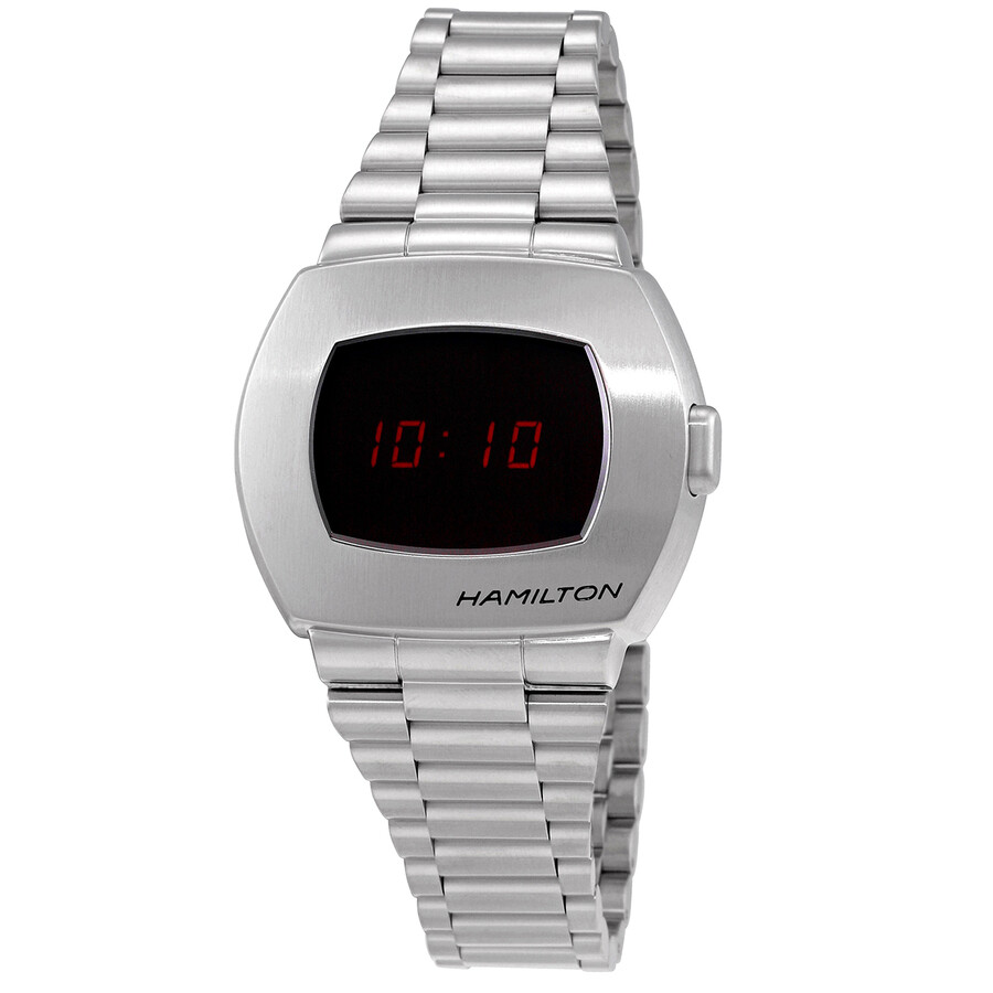 ( 週末セール)PSR DIGITAL QUARTZ H52414130 Hamilton American Classic PSR Quartz Digital Men's Watch