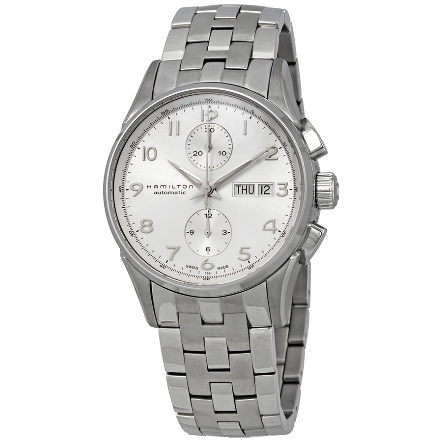 Jazzman Maestro Chronograph Automatic Silver Dial Men's Watch H32576155