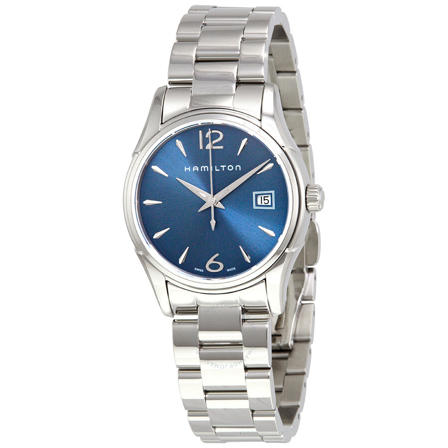 Shop Hamilton Jazzmaster Lady Blue Dial Ladies Watch H32351145