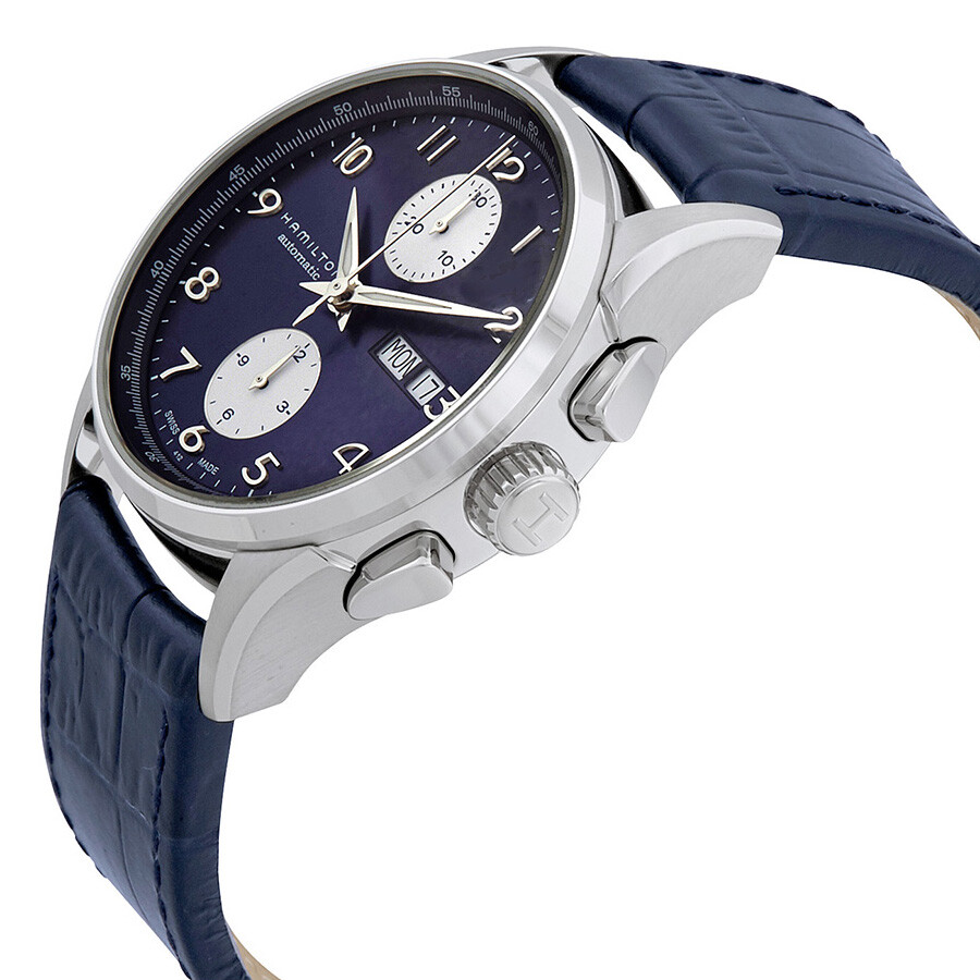 Hamilton Jazzmaster Maestro Chronograph Automatic Blue Dial Men's Watch