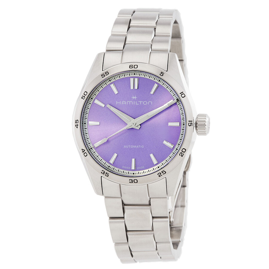 Jazzmaster Performer Automatic Purple Dial Watch H36105170