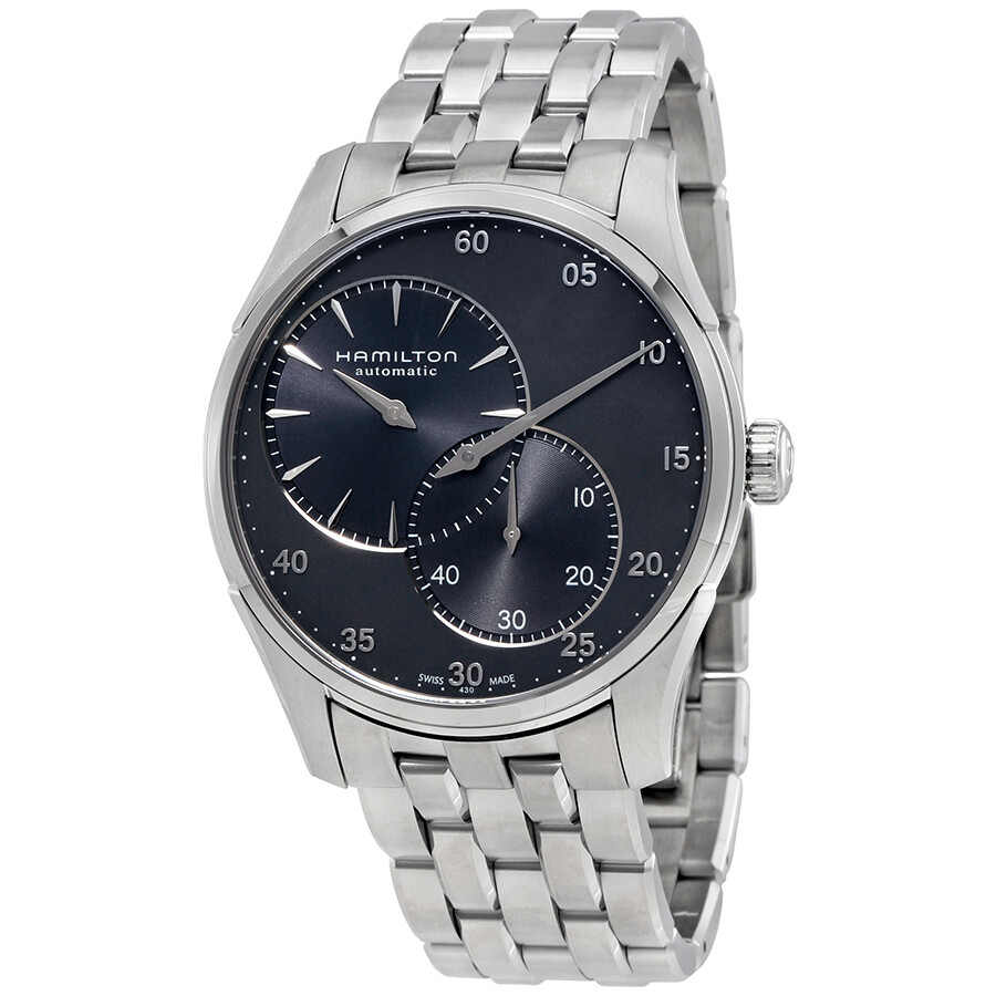 Jazzmaster Regulator Automatic Blue Grey Dial Men's Watch H42615143