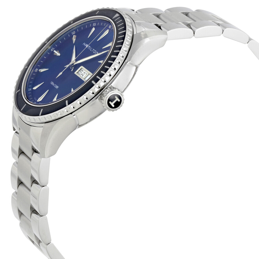 hamilton watch blue face