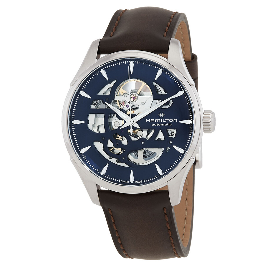 Jazzmaster Skeleton Automatic Blue Dial Men's Watch H42535541