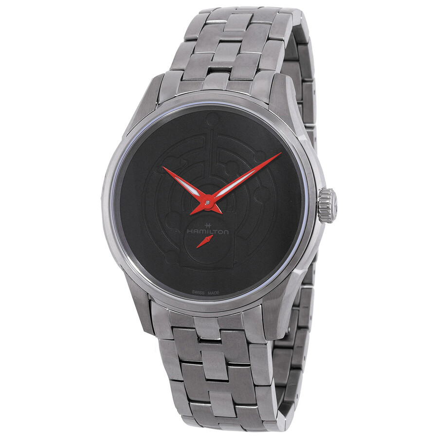 Jazzmaster Thinline Special Edition Quartz Black Dial Men's Watch H38421130
