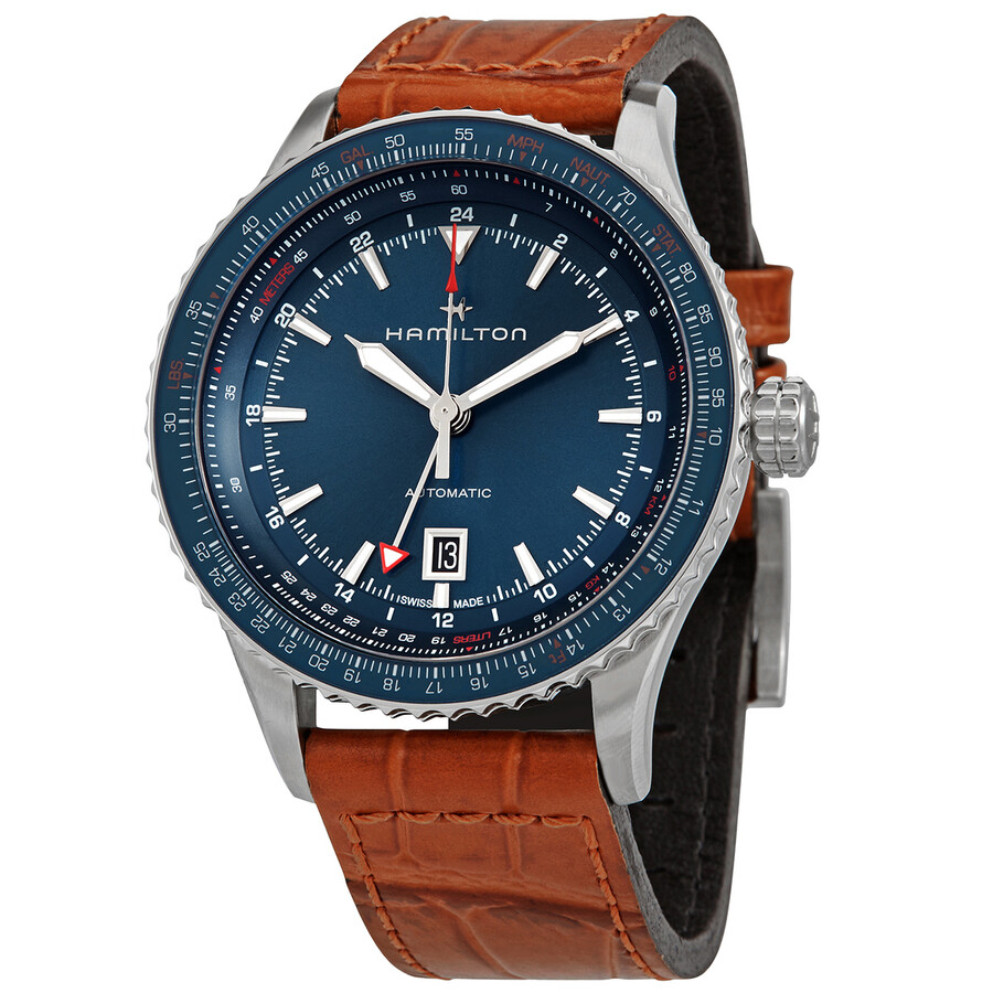 Khaki Aviation Automatic Blue Dial Men's Watch H76715540