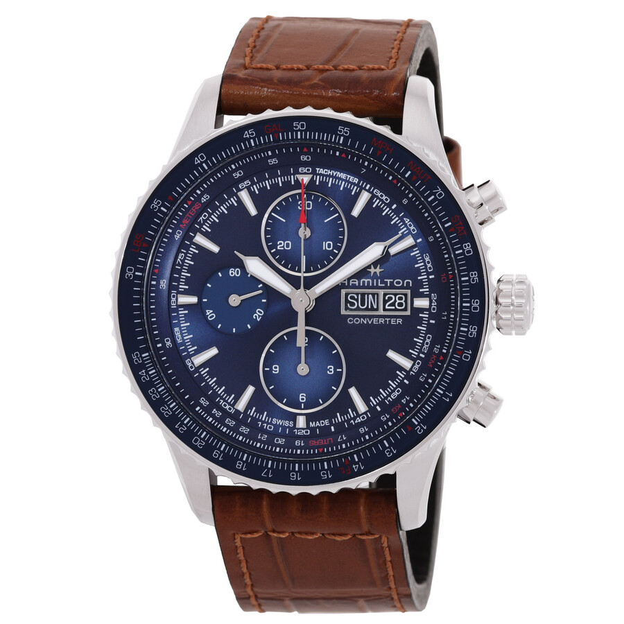 Khaki Aviation Chronograph Automatic Blue Dial Watch H76746540