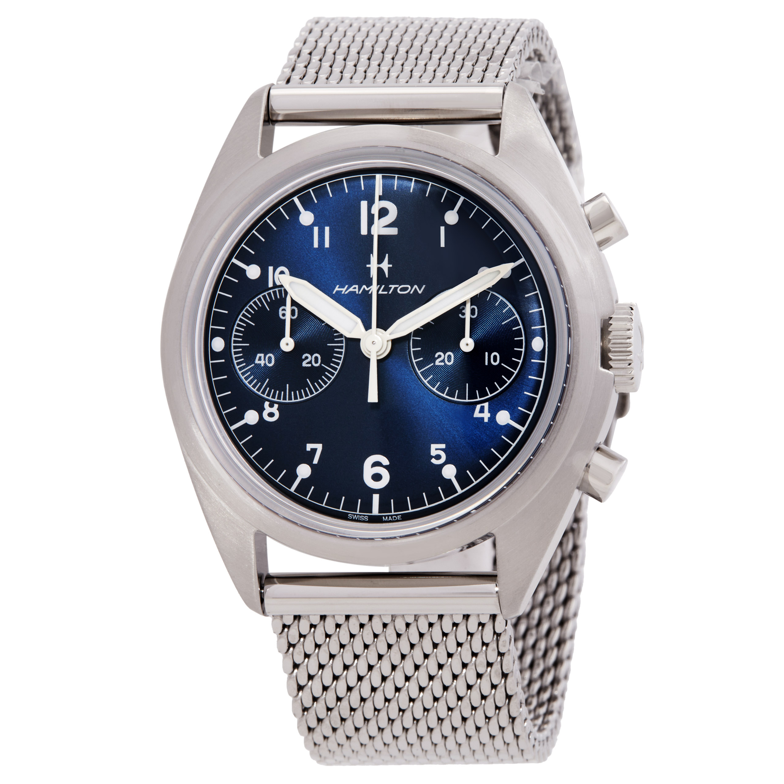 Hamilton Khaki Aviation Pilot Pioneer Chronograph Hand Wind Men's