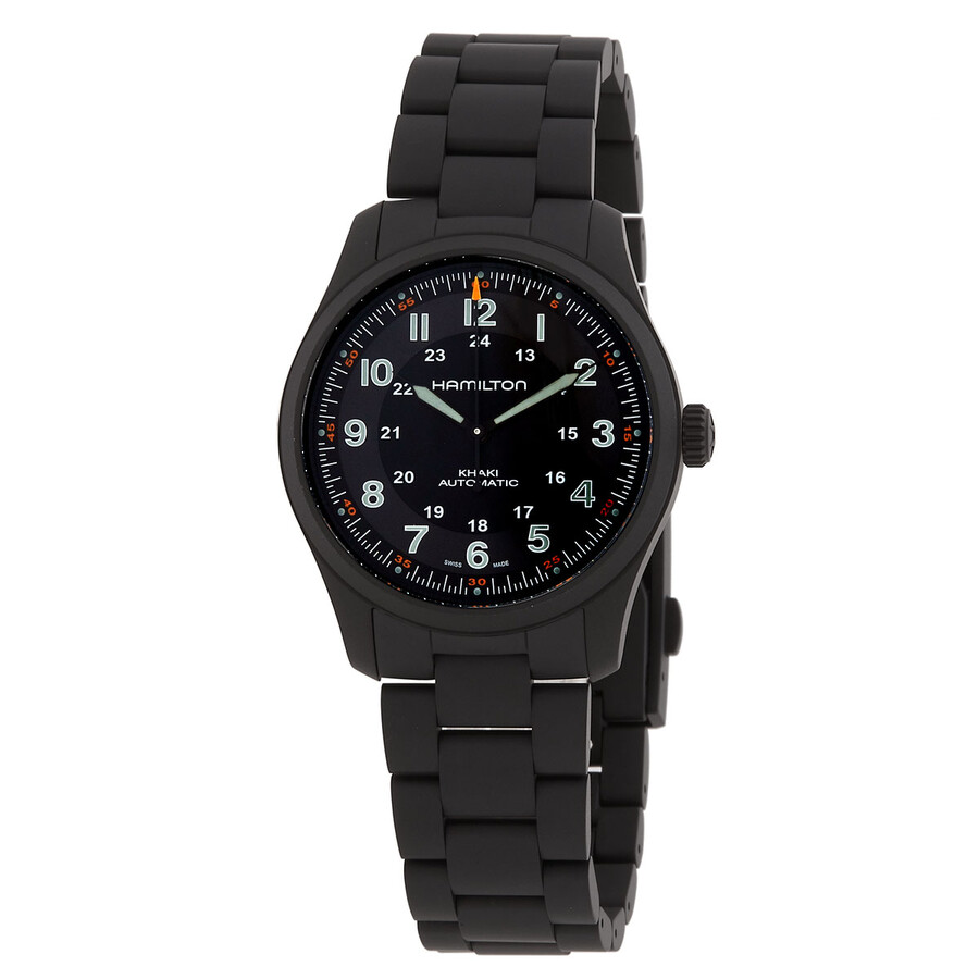 Khaki Field Automatic Black Dial Men's Watch H70215130