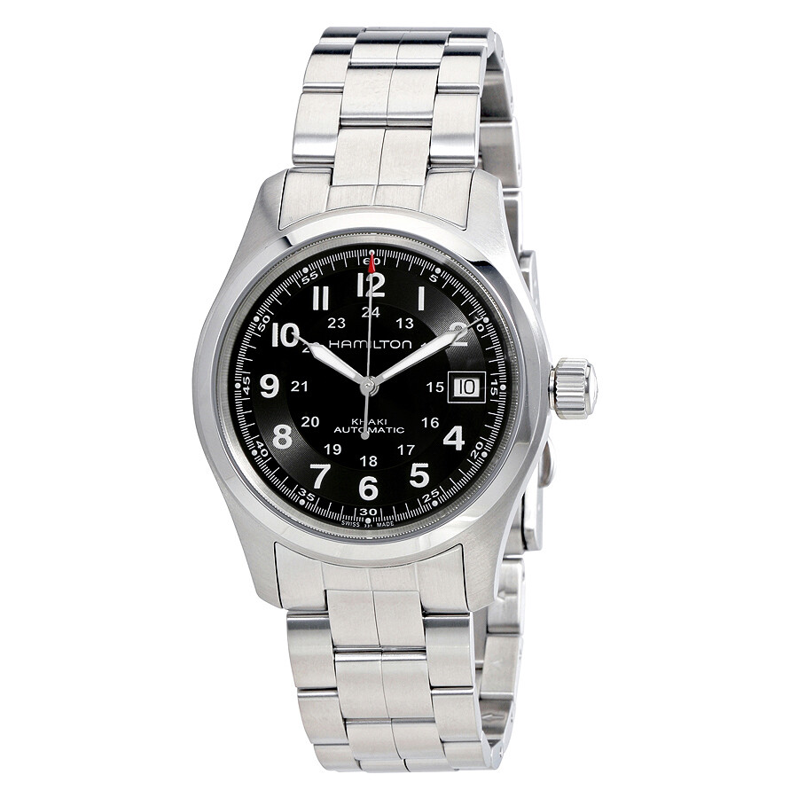HAMILTON カーキ フィールド AUTO 38mm Khaki Field Auto - Dial color:Black - H70455133 | Hamilton Watch