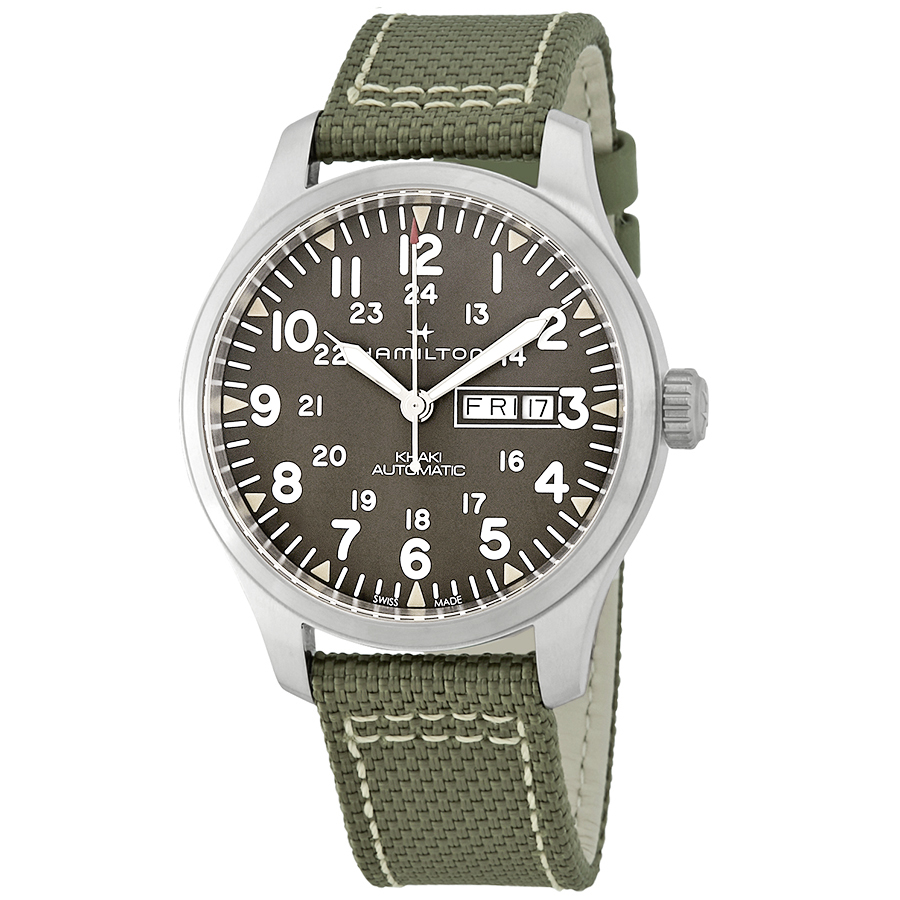Hamilton Khaki Field Automatic Grey Dial Men's Watch H70535081