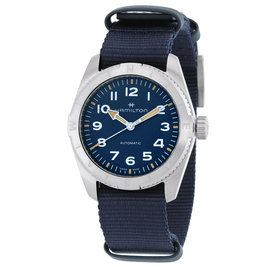Khaki Field Expedition Auto Blue Dial Watch H70315940