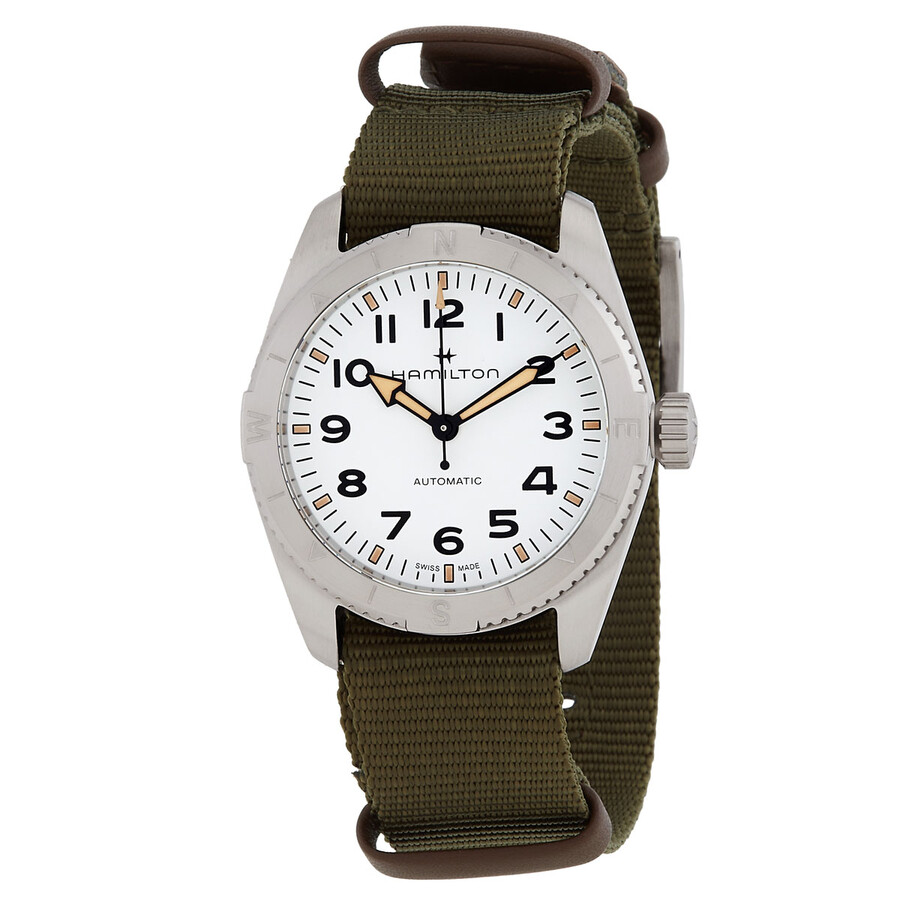 Khaki Field Expedition Auto White Dial Watch H70225910