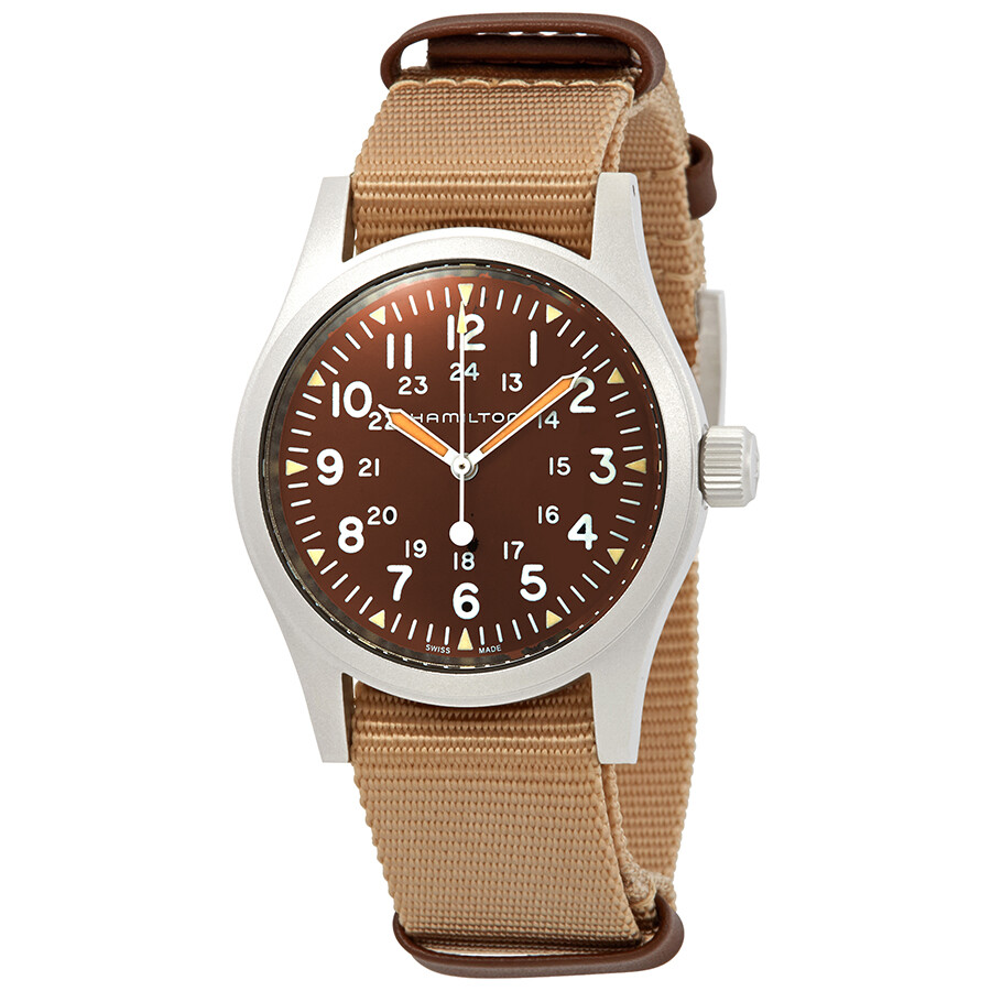 Khaki Field Mechanical Brown Dial Men's Watch H69429901
