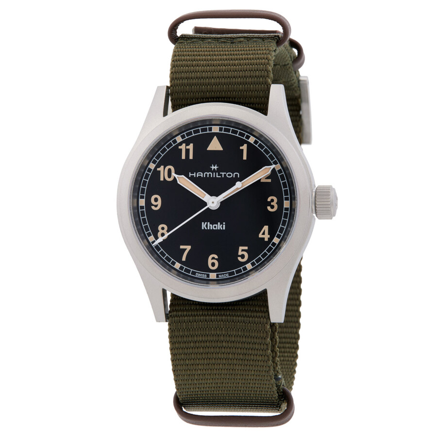 Khaki Field Quartz Black Dial Watch H69301930