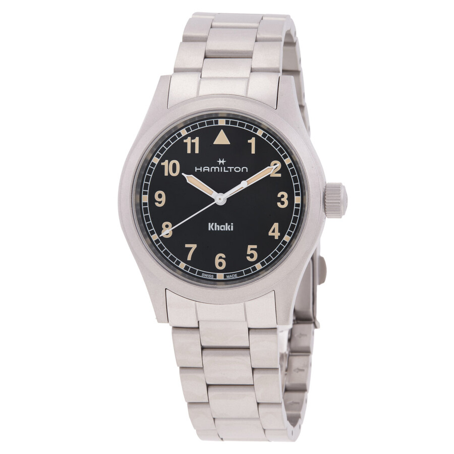 Khaki Field Quartz Black Dial Watch H69401131