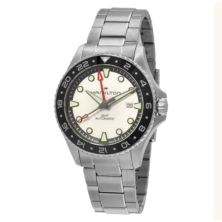 Khaki Navy GMT Automatic Silver Dial Watch H82555150