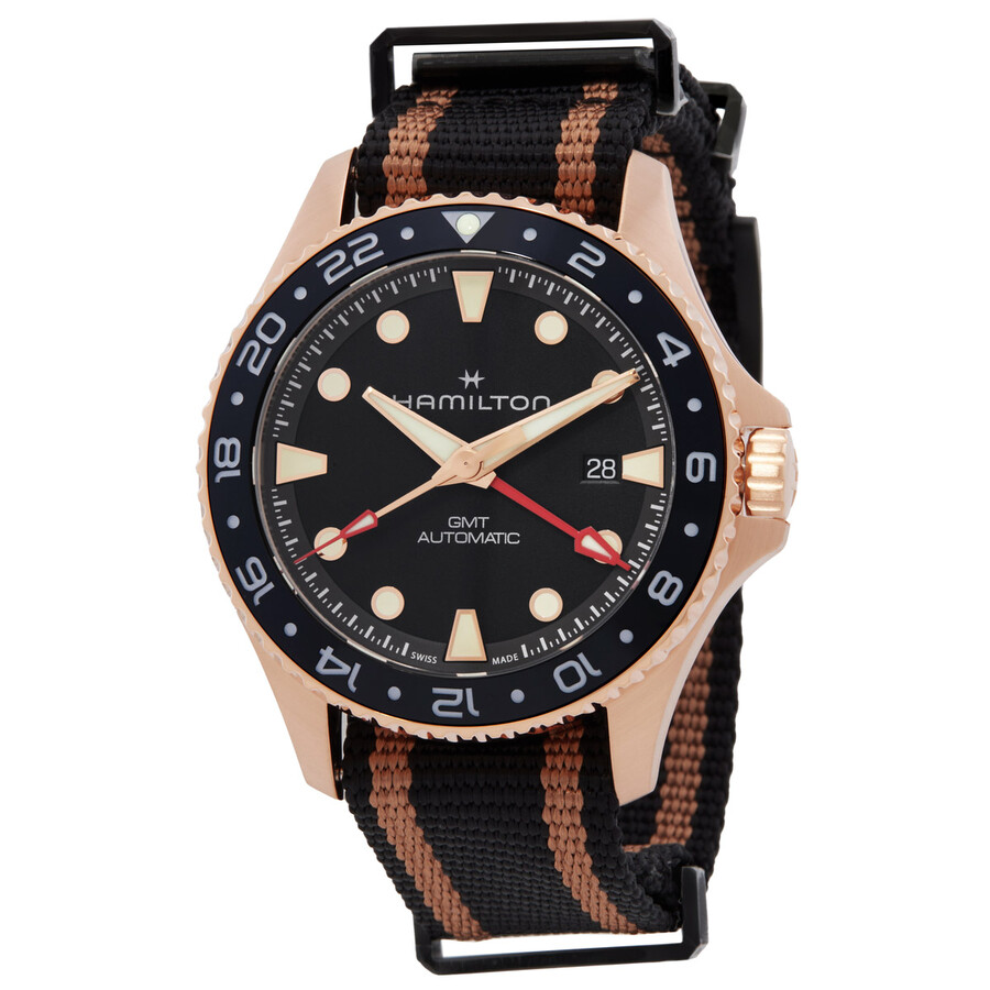 Khaki Navy Scuba Automatic Black Dial Watch H82565930