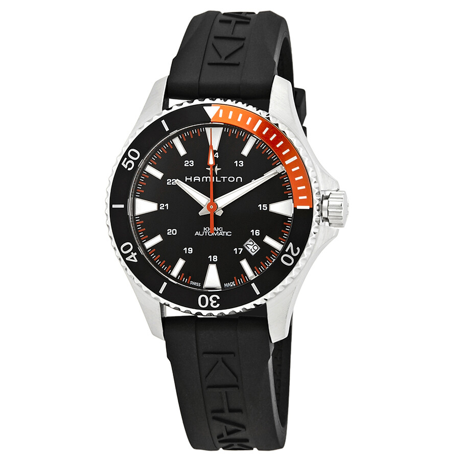 Khaki Scuba Automatic Black Dial Men's Watch H82305331
