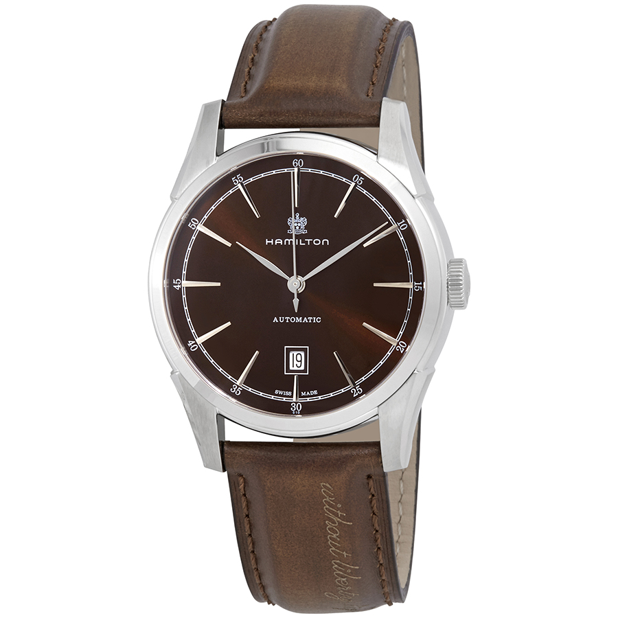 Hamilton Spirit of Liberty Automatic Brown Dial Men's Watch H42415501