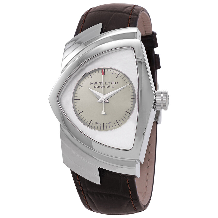 Ventura Automatic Grey Dial Men's Watch H24515581