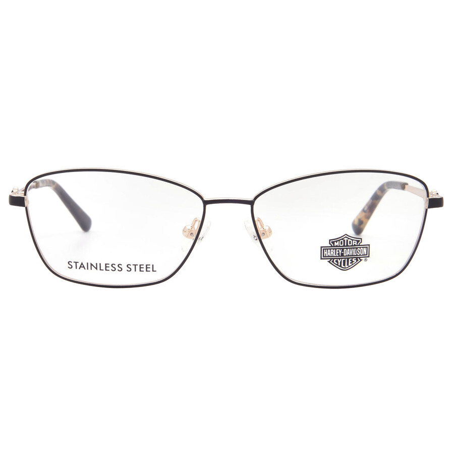 Harley Davidson Demo Rectangular Ladies Eyeglasses Hd0560 002 53