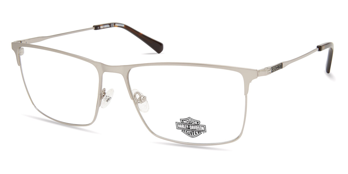 Harley Davidson Demo Rectangular Men's Eyeglasses HD9018 011 60 ...