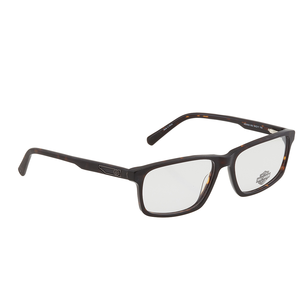 thumbnail image 2 of Harley-Davidson Men's Bar & Shield Sunglasses, Black Frame / Smoke Gradient Lenses 2 of 6