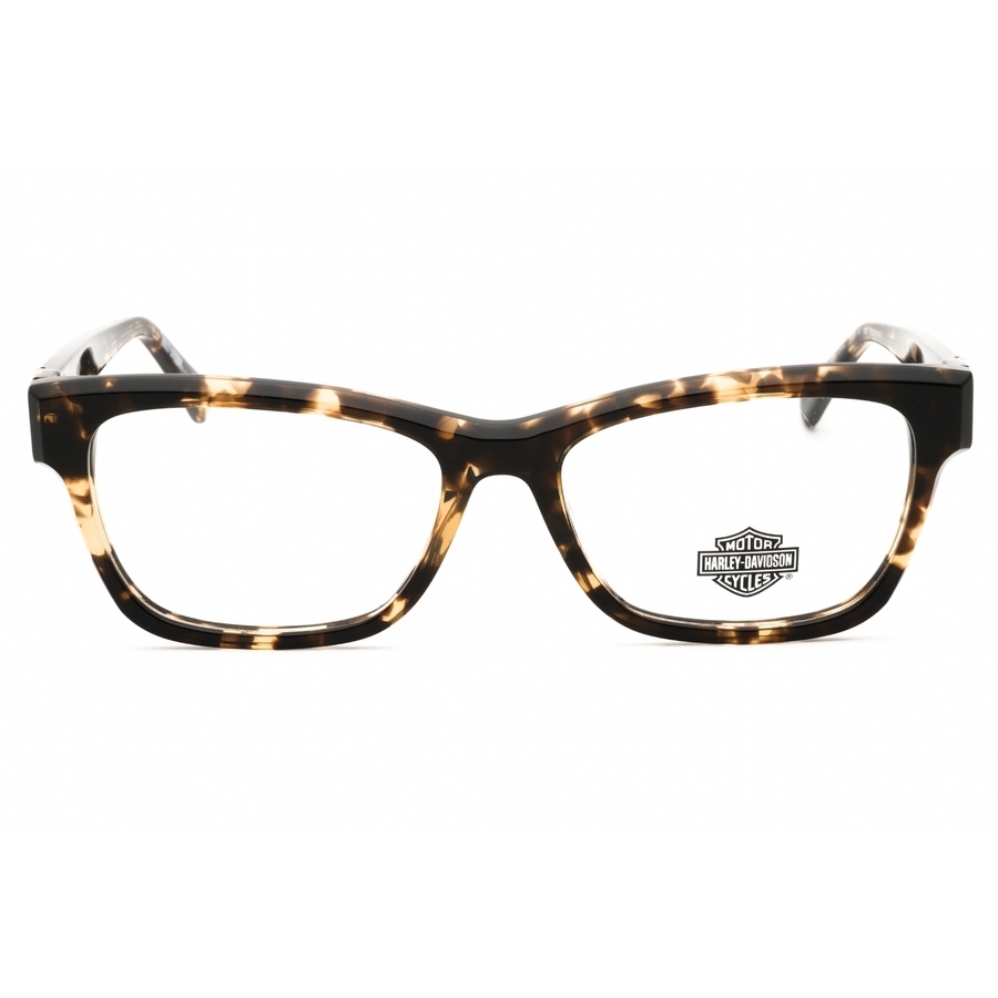 Harley Davidson Ladies Brown Rectangular Eyeglass Frames Hd50105