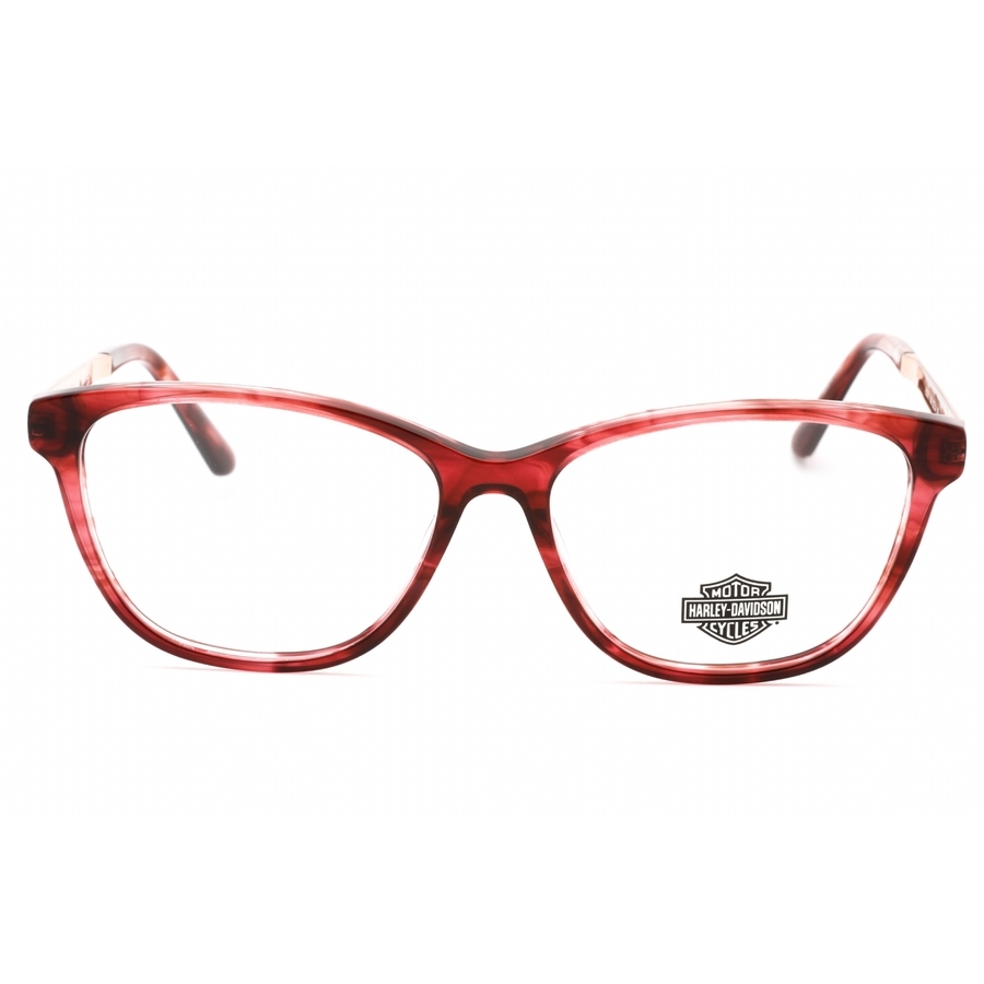 Harley Davidson Ladies Multi-color Rectangular Eyeglass Frames Hd0571