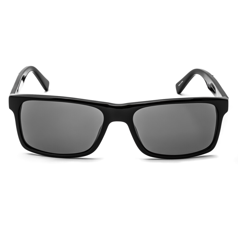 Harley Davidson Men's Black Rectangular Sunglasses HD0918X01A57