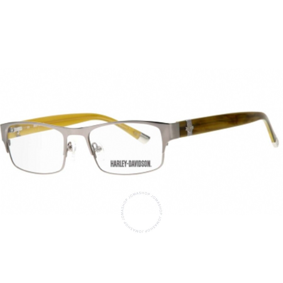 Harley Davidson Men's Rectangular Eyeglass Frames HD0478 J14