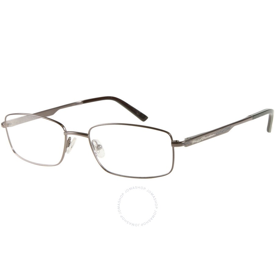 Harley Davidson Unisex Rectangular Eyeglass Frames HD0409 J14 54