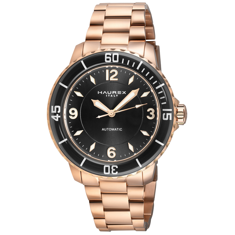 Haurex Italy Profondo Black Dial Men's Watch 4R526UNN 840840151681