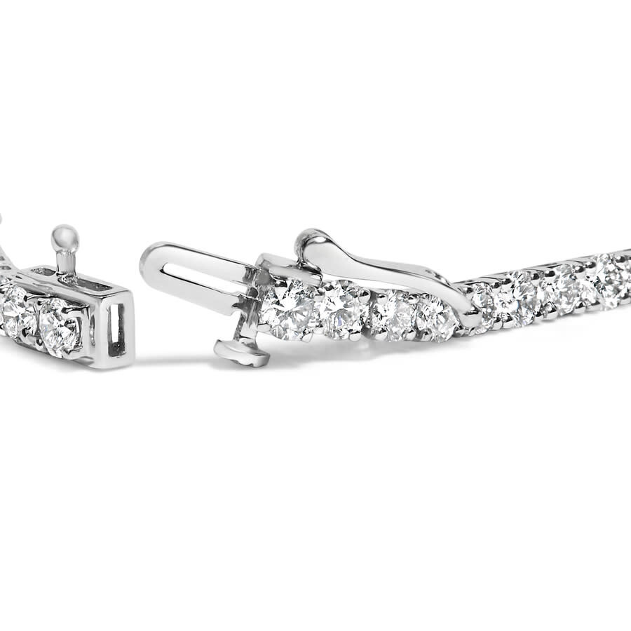 Haus Of Brilliance 14k White Gold 6.00 Cttw Lab Grown Diamond Classic Tennis Bracelet - 7.25" In White
