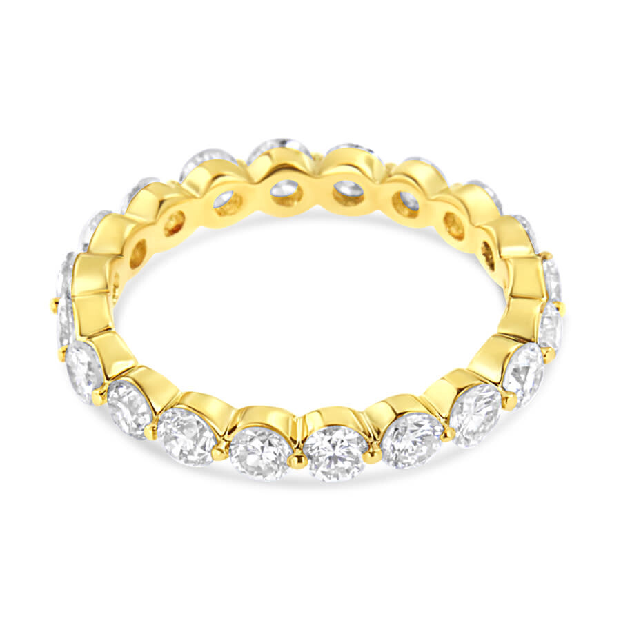 Haus Of Brilliance 14k Yellow Gold 2.0 Cttw 2 Prong Set Diamond Eternity Band Ring (si1-si2 Clarity In Yellow