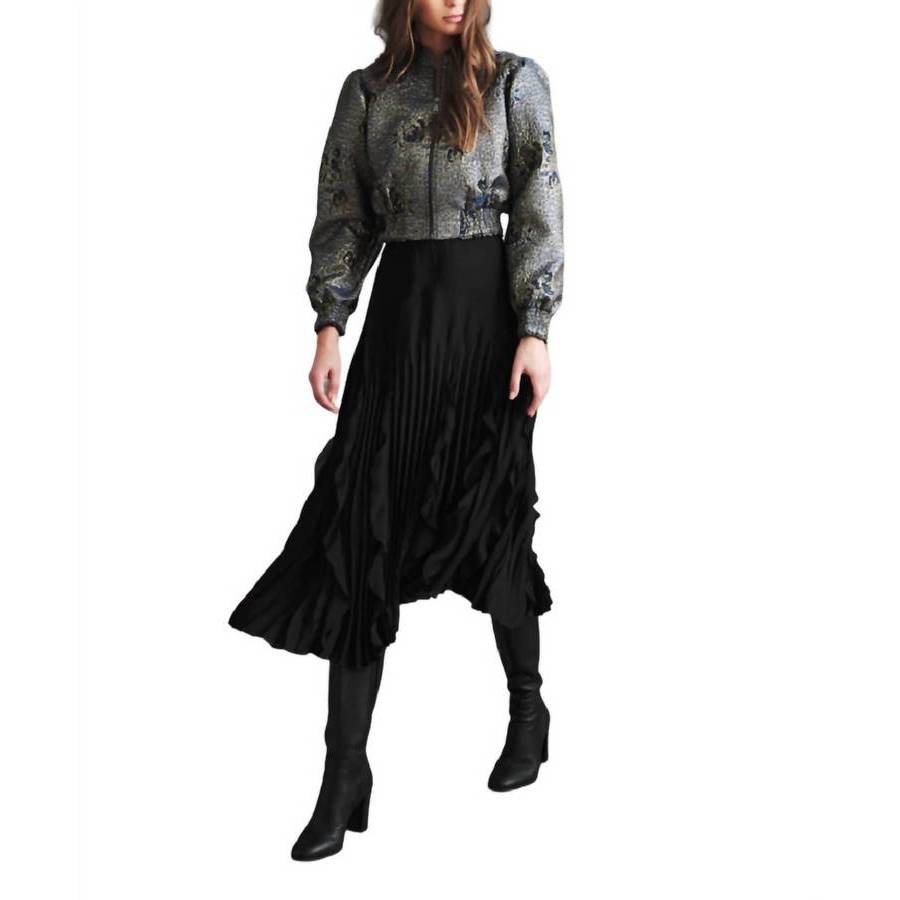Haute Hippie Feather Skirt