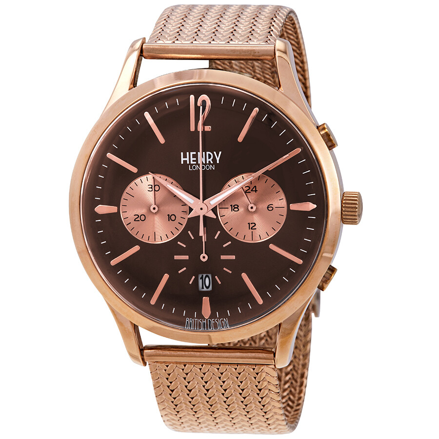  Harrow Chronograph Brown Dial Men's Watch 