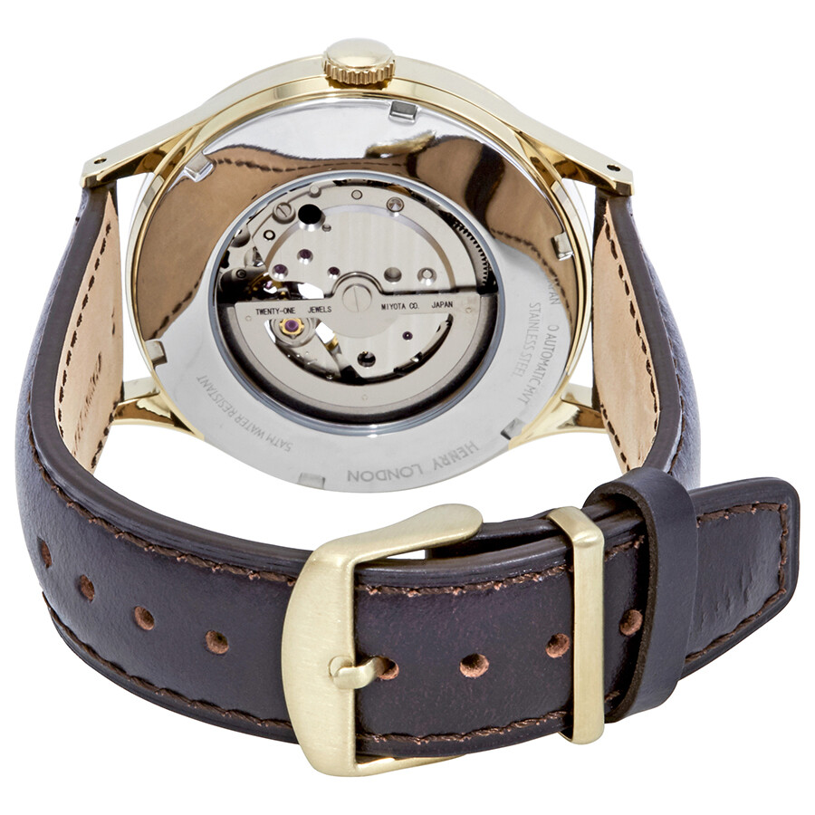 Henry London Heritage Automatic White Dial Men's Watch HL42AS0280