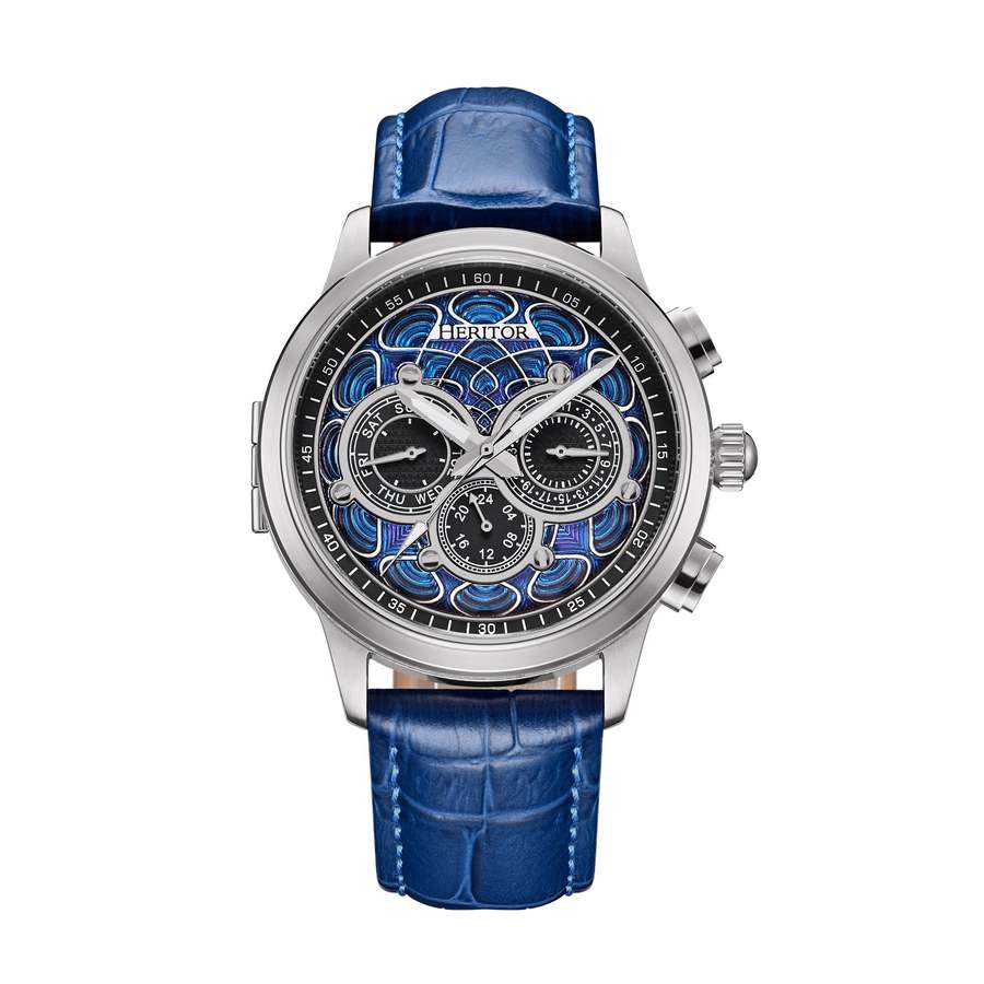 Heritor Apostle Multi-Color Dial Men's Watch HERHS2702
