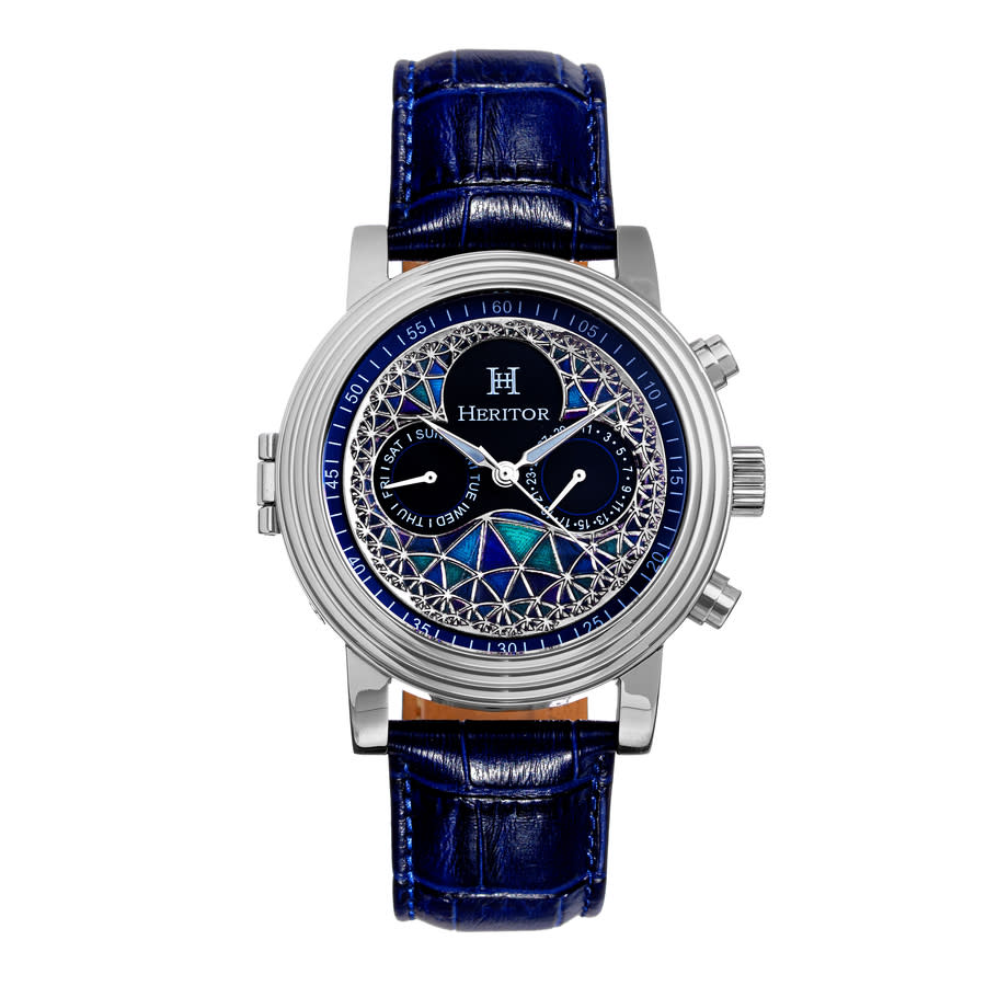 Heritor Legacy Automatic Multi-Color Dial Men's Watch HERHR9702